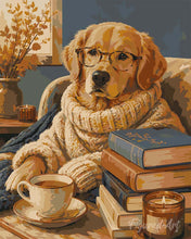 Load image into Gallery viewer, Paint by numbers kit Sweater Weather Figured'Art