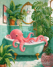 Load image into Gallery viewer, Paint by numbers kit Octopus Retreat Figured'Art