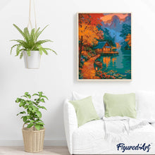 Load image into Gallery viewer, Autumn Lakeside Escape