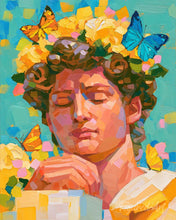 Load image into Gallery viewer, Paint by numbers kit David in Bloom Figured'Art
