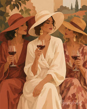 Load image into Gallery viewer, Paint by numbers kit Summer Soirée Figured'Art