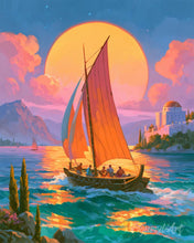 Load image into Gallery viewer, Paint by numbers kit Odyssey’s Horizon Figured'Art