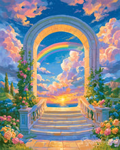 Load image into Gallery viewer, Paint by numbers kit Beyond the Rainbow Figured'Art