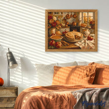 Load image into Gallery viewer, Autumn Kitchen with Fresh-Baked Pies