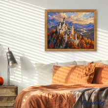 Load image into Gallery viewer, Neuschwanstein Castle in Autumn