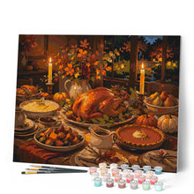 Load image into Gallery viewer, Thanksgiving Table by Candlelight