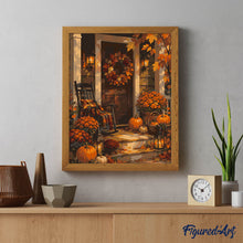Load image into Gallery viewer, Cozy Autumn Front Porch
