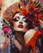 Load image into Gallery viewer, Paint by numbers kit Flower Queen Figured'Art