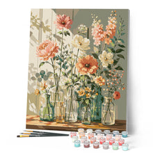 Load image into Gallery viewer, Wildflowers in Glass