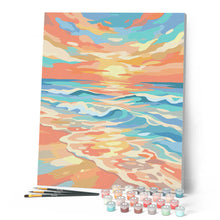 Load image into Gallery viewer, Colorful Beach Sunset