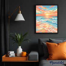 Load image into Gallery viewer, Colorful Beach Sunset