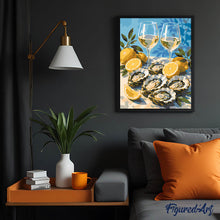 Load image into Gallery viewer, Oysters and Wine