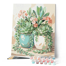 Load image into Gallery viewer, Succulents in Bloom