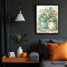 Load image into Gallery viewer, Succulents in Bloom