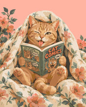 Load image into Gallery viewer, Paint by numbers kit Cat Comics Figured'Art