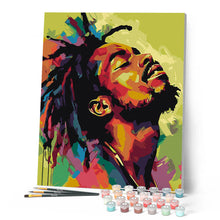 Load image into Gallery viewer, Reggae Guy Abstract Street Art