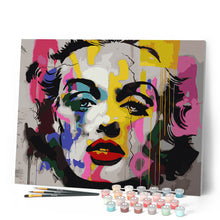 Load image into Gallery viewer, Pop Art Graffiti Portrait