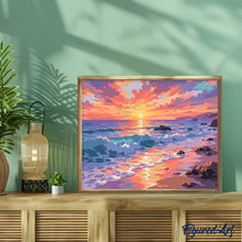 Load image into Gallery viewer, Golden Hour by the Sea