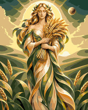 Load image into Gallery viewer, Paint by numbers kit Virgo Cosmic Zodiac Figured'Art