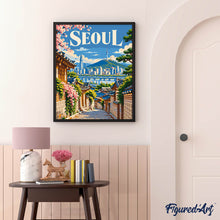 Load image into Gallery viewer, Travel Poster Seoul