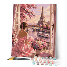 Load image into Gallery viewer, Blooming view of Paris