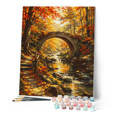 Load image into Gallery viewer, Autumn Forest Bridge