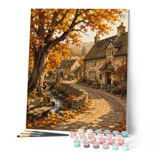 Load image into Gallery viewer, Autumn Village Path