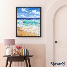 Load image into Gallery viewer, Turquoise Waves