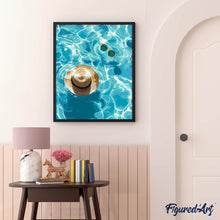 Load image into Gallery viewer, Floating Straw Hat
