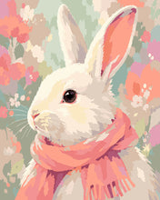 Load image into Gallery viewer, Paint by numbers kit Springtime Bunny Figured'Art
