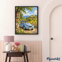 Load image into Gallery viewer, Citroën 2CV on the Vineyard