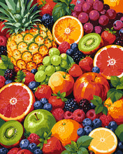 Load image into Gallery viewer, Paint by numbers kit Fresh Fruit Medley Figured'Art