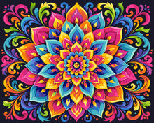 Load image into Gallery viewer, Paint by numbers kit Rainbow Mandala Figured'Art