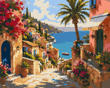 Load image into Gallery viewer, Paint by numbers kit Path to the Sea Figured'Art