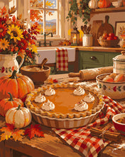 Load image into Gallery viewer, Paint by numbers kit Harvest Pie Figured'Art