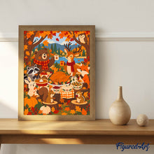 Load image into Gallery viewer, Woodland Friendsgiving