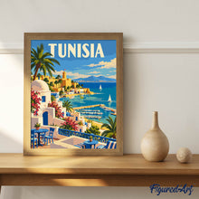 Load image into Gallery viewer, Travel Poster Tunisia