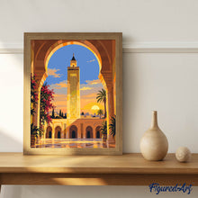 Load image into Gallery viewer, Malek ibn Anas Mosque Tunisia