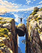 Load image into Gallery viewer, Paint by numbers kit Kjeragbolten, Norway Figured'Art