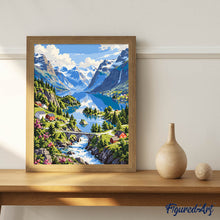 Load image into Gallery viewer, Lake Lovatnet in Loen, Norway