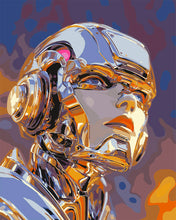 Load image into Gallery viewer, Paint by numbers kit Humanoid Robot Figured'Art
