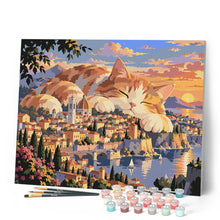 Load image into Gallery viewer, Giant Cat Over the City