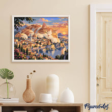 Load image into Gallery viewer, Giant Cat Over the City