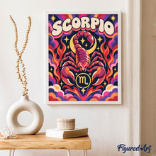 Load image into Gallery viewer, Retro Zodiac Scorpio