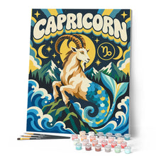 Load image into Gallery viewer, Retro Zodiac Capricorn