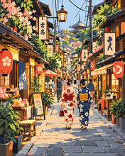 Load image into Gallery viewer, Paint by numbers kit A Stroll in Bloom Figured'Art