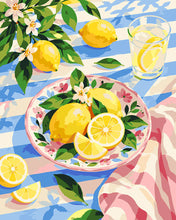 Load image into Gallery viewer, Paint by numbers kit Lemon Sunshine Figured'Art