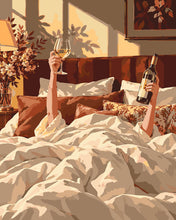 Load image into Gallery viewer, Paint by numbers kit Sips and Sheets Figured'Art