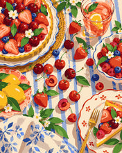 Load image into Gallery viewer, Paint by numbers kit Sweet Summer Picnic Figured'Art