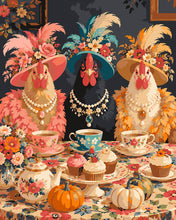 Load image into Gallery viewer, Paint by numbers kit Tea with the Ladies Figured'Art